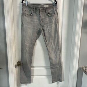 AllSaints Men's Gray Jeans